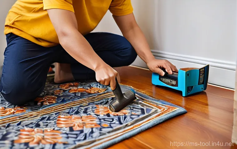 망치 종류와 용도별 추천 - **Prompt 1: The Versatile Claw Hammer in a Malaysian Home**
A brightly lit, cozy Malaysian livin...