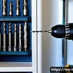 전문가 추천 공구 리스트 - **Prompt 1: Cordless Drill Home Improvement**
"A person, mid-shot, focused and diligently instal...